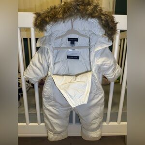 Lands End 3-6m Feather Goose Down Snowsuit